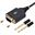 (€20,95*/1m) 2.00m Startech Adapter Anschlusskabel Seriell USB A