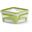 emsa Lunchbox CLIP & GO XL transparent, grün 1,3 l, 1 St.