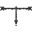 Neomounts TIS 10"-32" 2TFT 4Gelenk schwarz Max.8KG