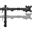 Neomounts TIS 10"-32" 2TFT 4Gelenk schwarz Max.8KG