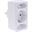 () 0.00m InLine Steckdosenadapter Schutzkontakt Wei&szlig; 3 (16471B)