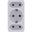 () 0.00m InLine Steckdosenadapter Schutzkontakt Wei&szlig; 3 (16471B)