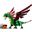 LEGO Creator 3in1 31161 Gr&uuml;ner Drache - Spielzeug Seeschlange