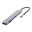 Conceptronic Dock USB-C->HDMI,2xUSB-C,SD,TF,100WPD 25cm gr