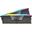 Corsair VENGEANCE RGB DDR5 Light Enhancement Kit, RGB LED, Grey
