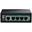 TrendNet Switch 5-p. Industr. Gbit PoE Pass-Through Din-Rail