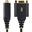 0.30m StarTech USB to Null Modem Serial Adapter Cable, FTDI, RS232 -