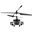 Amewi Apache AH-64 Helikopter Koaxial 3,5-Kanal RTF