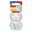 NUK Space Night Silikon-Schnuller 6-18M, 2 St, rosa/mint