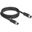 2.00m Delock Sensor Adapterkabel M12 4Pin Stecker auf M12 Buchse