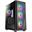Azza Forest 370 Midi Tower ohne Netzteil schwarz/braun