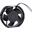 Alphacool Eiszeit Chiller 120x120x25mm 2300-2500 U/min schwarz