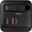 Verbatim Gan Charger 65W 2xUSB-C PD,1xUSB-A, retrac. Cable 32217