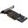 InLine PCIe Karte zu 2x intern NVMe M.2 Key M  Bifurcation, PCIe x8