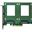 InLine PCIe Karte zu 2x intern U.2 NVMe SFF-8639 � Bifurcation, PCIe
