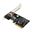 InLine Schnittstellenkarte, PCIe x4, 1x USB-C Buchse, USB 3.2 Gen.2x2