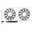 8GB XFX Radeon RX 9060 XT Swift OC Gaming Edition White Aktiv PCIe