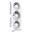 16GB XFX Radeon RX 9060 XT Mercury OC White Gaming Edition Aktiv PCIe