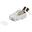 Equip Stecker RJ45 Cat8 geschirmt 50er Set grau