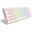 Sharkoon Gaming Tastatur PureWriter W65 weiß-rot DE