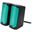 Speedlink Lautsprecher TONOS RGB, Stereo, schwarz retail