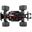 Amewi Hyper Go MTX10 Monstertruck Brushless 1:10 ARTR schwarz/blau