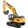 Amewi G011E Kettenbagger 9-Kanal 1:24 RTR