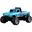 Amewi RC Monstertruck DieCast 1:64 RTR blau /6+