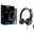 Conceptronic Headset USB-C Mikro,int.Bed.Stereo 2.0m sw