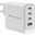 Conceptronic Ladegerät 4Port 100W,3xUSB-C,1xUSB-A weiß