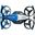 Amewi Drohne Formul A Track Race + Rennstrecke blau