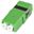 DIGITUS FIBER OPTIC COUP LC/APC DUPLEX WITHOUT FLANGE CERAMIC SLEEVE