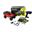 Amewi RC Crawler Mini-Crosstrailer AMXRock 4WD 1:16 RTR rot
