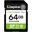 64GB Kingston Card SDXC Canvas Plus Gen3 C10 retail