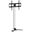 Equip Bodenstandhalter 37"-86"/1TFT 45kg 1Ablage silber