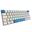 Sharkoon Gaming Tastatur Skiller SGK50S4 Gen2 PBT wei-gelRGB