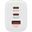 Verbatim Essentials Charger 3 Port 65W USB-A/C white
