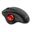 MediaRange opt, 7-Tasten Trackball Funk-Maus, rechts,sw/rot