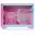 Thermaltake TR100 Bubble Pink ITX Tower ohne Netzteil rosa/blau