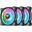 140x140x25mm Thermaltake Riing Duo 14 RGB Radiator Fan 3 Pack Dual