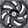 120x120x25mm Thermaltake SWAFAN GT12 PC Cooling Fan TT Premium