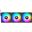 120x120x25mm Thermaltake CT120 EX ARGB Sync PC Cooling Fan 3 Fan Pack