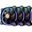 120x120x25mm Thermaltake Riing 12 LED RGB 3-Set