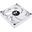140x140x25mm Thermaltake CT140 PC Cooling Fan White 2 Pack