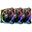 120x120x25mm Thermaltake Riing 12 LED RGB SYNC Edition 3 Pack