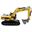 Amewi G705E Bagger Metall 1:14 RTR gelb 14+