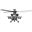 Amewi Apache AH-64D CP Helikopter 6G/3D RTF grau