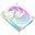 120x120x25mm Deepcool FL12 White 3er-Pack
