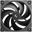 120x120x25mm Deepcool FD12 V2 PWM black