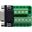 InLine Terminalblock D-Sub 9 Buchse, 2-reihig, Schraubklemme,